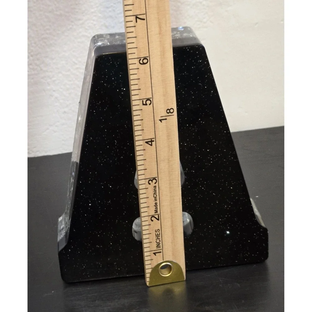 Handmade Resin BAR Sign Sparkle Glitter Decor Heavy Statement Piece‎